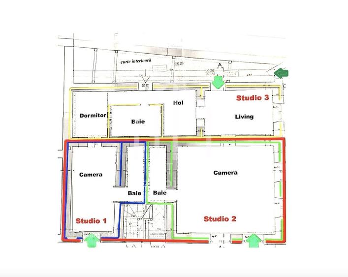 Apartament cu 4 camere în Ultracentral