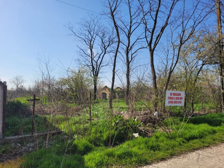 Teren Construcții intravilan de 2079 mp, în Exterior Vest