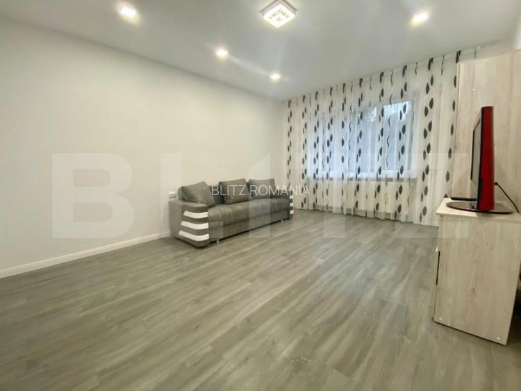 Garsoniera mobilat modern, decomandata, boxa, 43mp, zona str