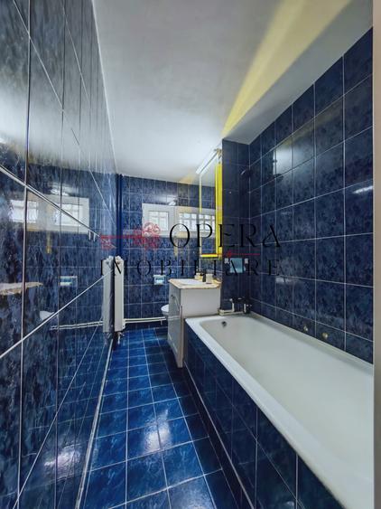 Apartament cu 3 camere nedecomandat, mobilat în Podu Roș