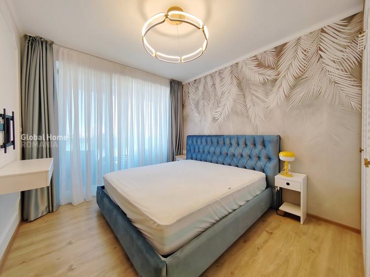 Apartament cu 2 camere semidecomandat, mobilat în Floreasca