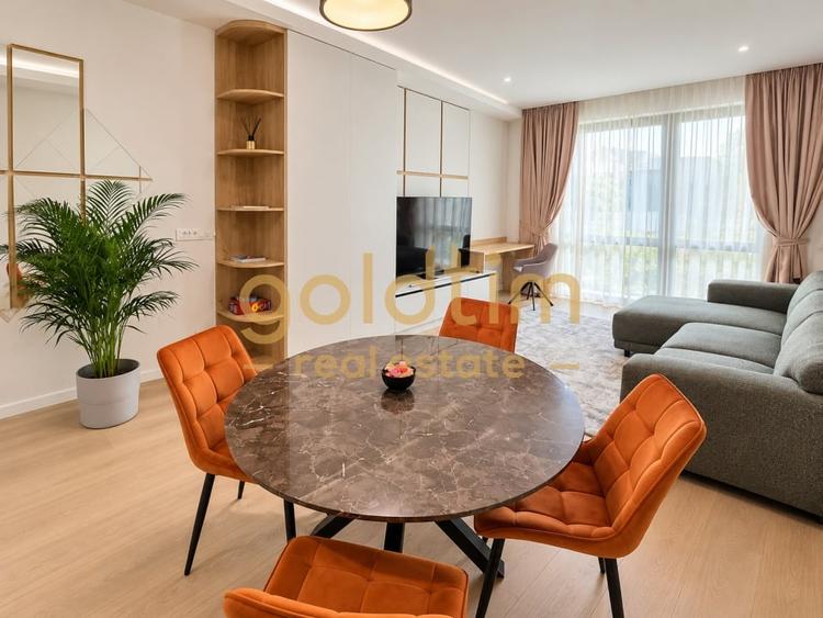 Apartament cu 3 camere decomandat, mobilat în Pipera