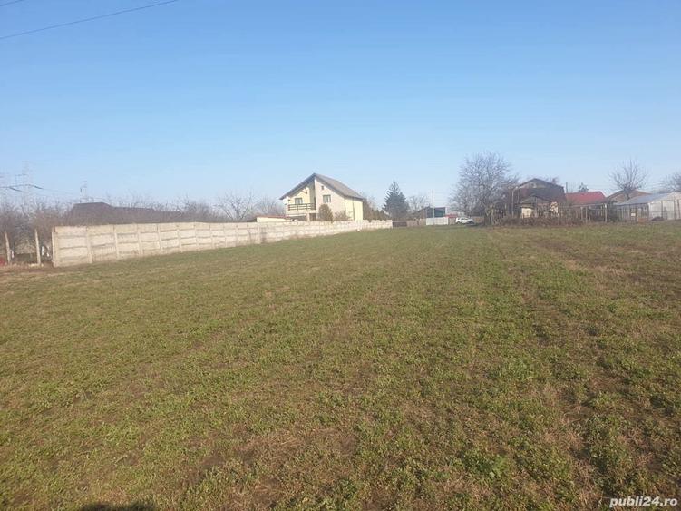 Teren de 3000 mp, în Tomșani