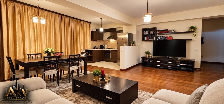 Apartament cu 3 camere decomandat, mobilat în Voluntari
