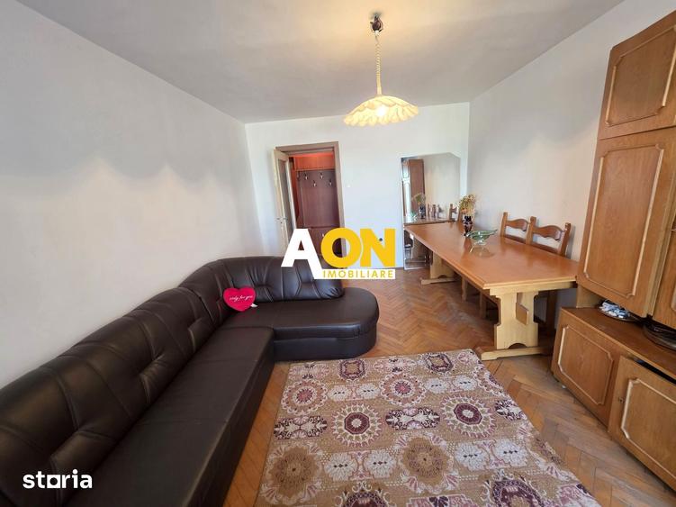 Apartament cu 3 camere decomandat, mobilat în Ultracentral