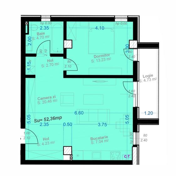 Apartament 2 camere cu loc de parcare inclus, Calea Aradului - 4