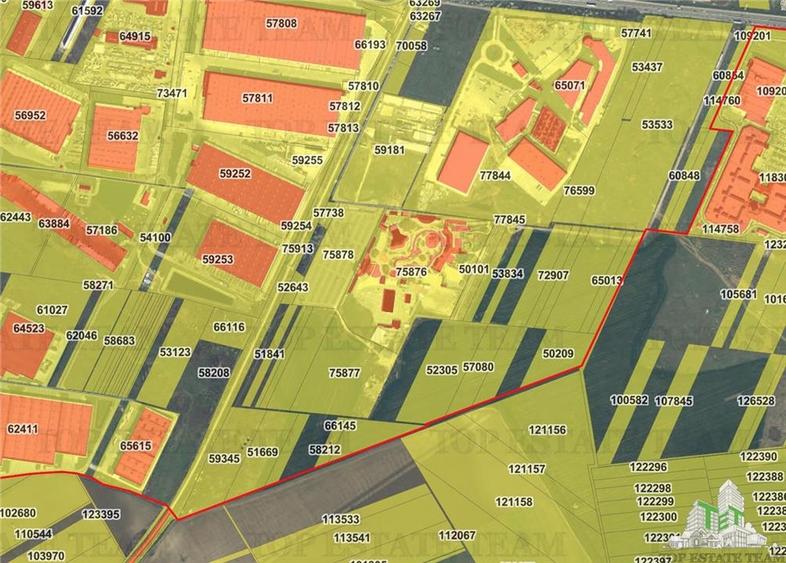 Teren Construcții intravilan de 3530 mp, în Chiajna