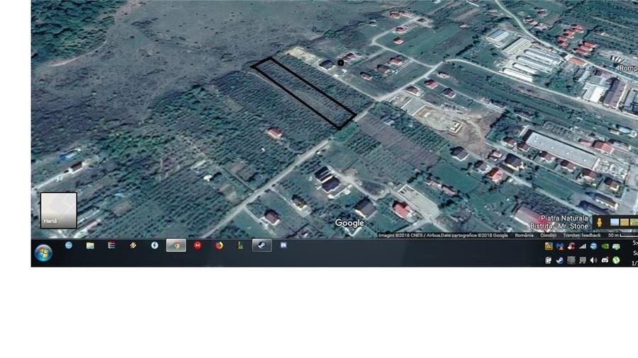 Teren de 2700 mp, în Viișoara
