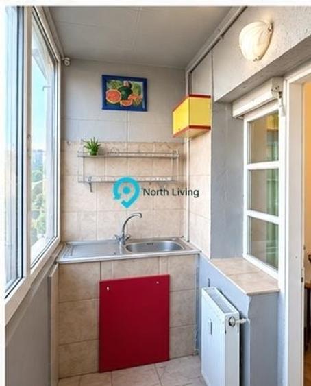 Apartament cu 2 camere semidecomandat în Tineretului