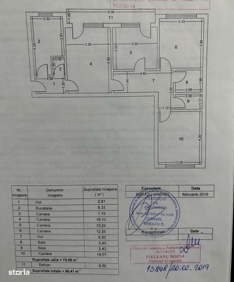 Apartament cu 4 camere în Drumul Taberei