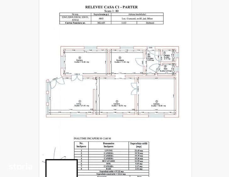 Casă cu 5 camere cu Teren 4800 Mp în Dobrești