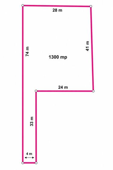 Teren intravilan 1300 mp-Vasile Petri -Unirea-zona premium-9500 euro/ - 6