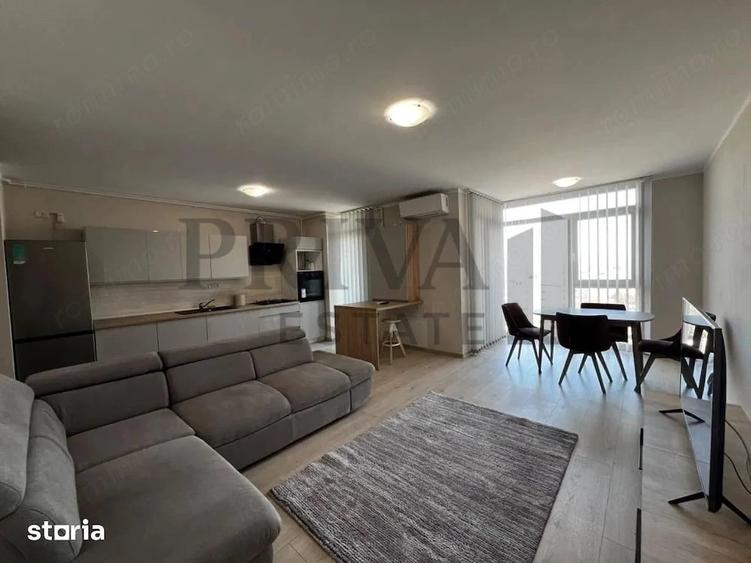 Apartament cu 2 camere, mobilat în Soarelui