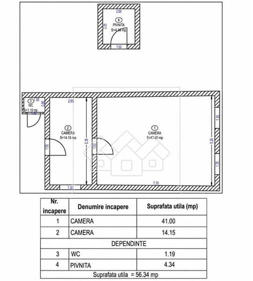 Spațiu comercial, de 56.340000152588 mp, în Ultracentral