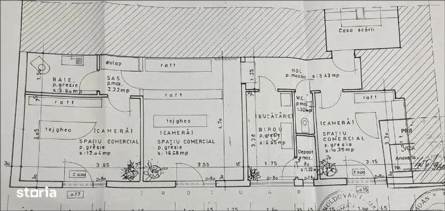Spațiu comercial, de 60 mp, în Tudor