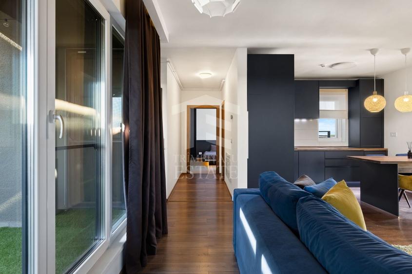 Apartament cu 2 camere decomandat, mobilat în Aradului