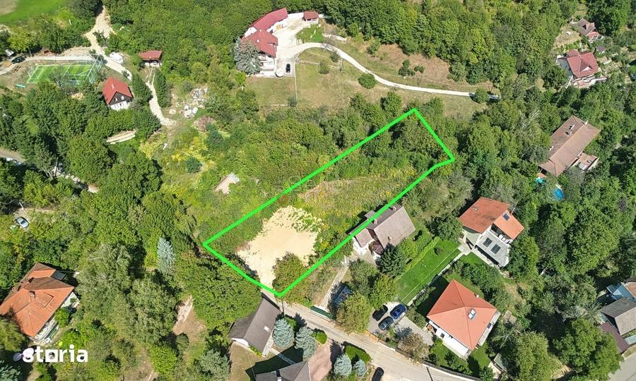 Teren de 2300 mp, în Schei