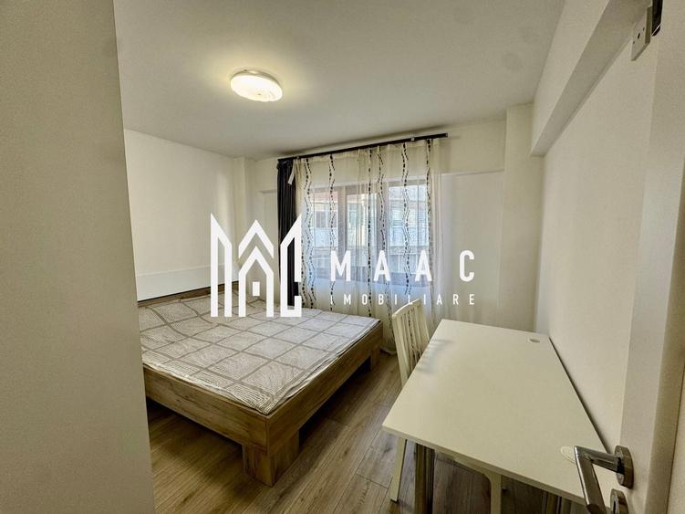 Apartament cu 3 camere nedecomandat, mobilat în Central