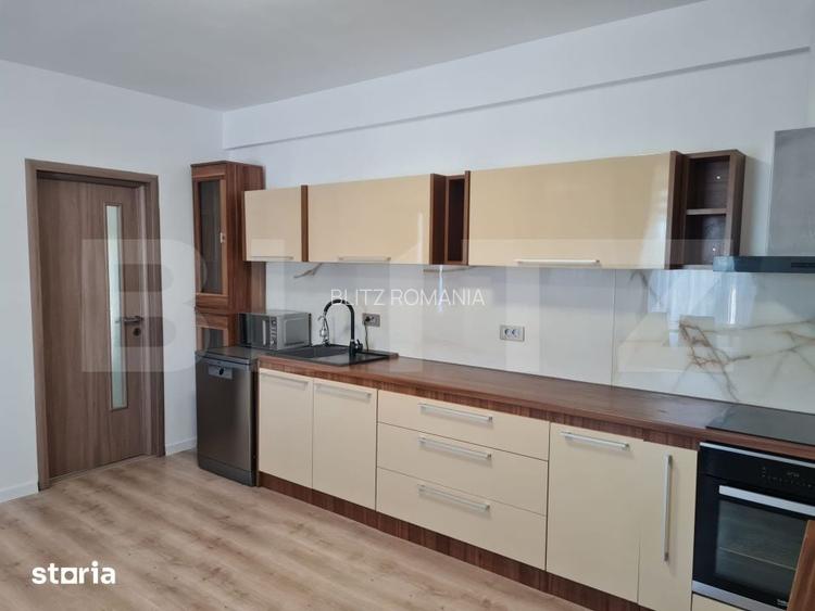 Apartament 2 camere mobilat, terasa 22 mp, zona Valea Chintaului