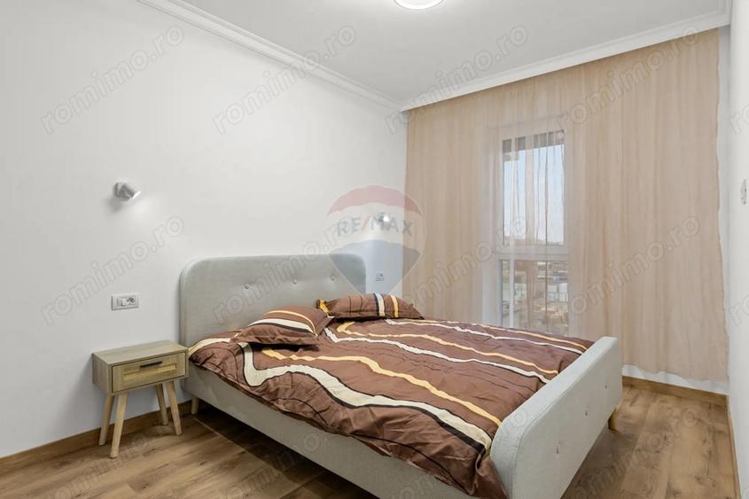 Apartament cu 2 camere semidecomandat, mobilat în UTA