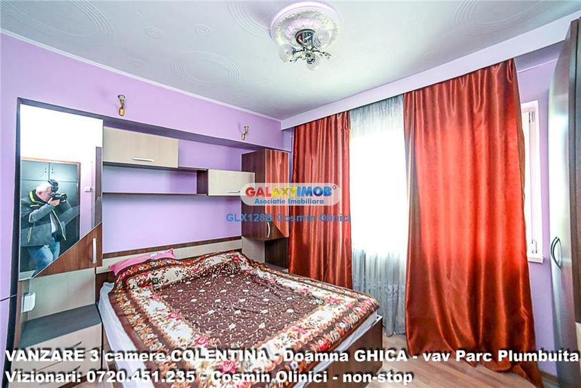 Apartament cu 3 camere decomandat în Colentina