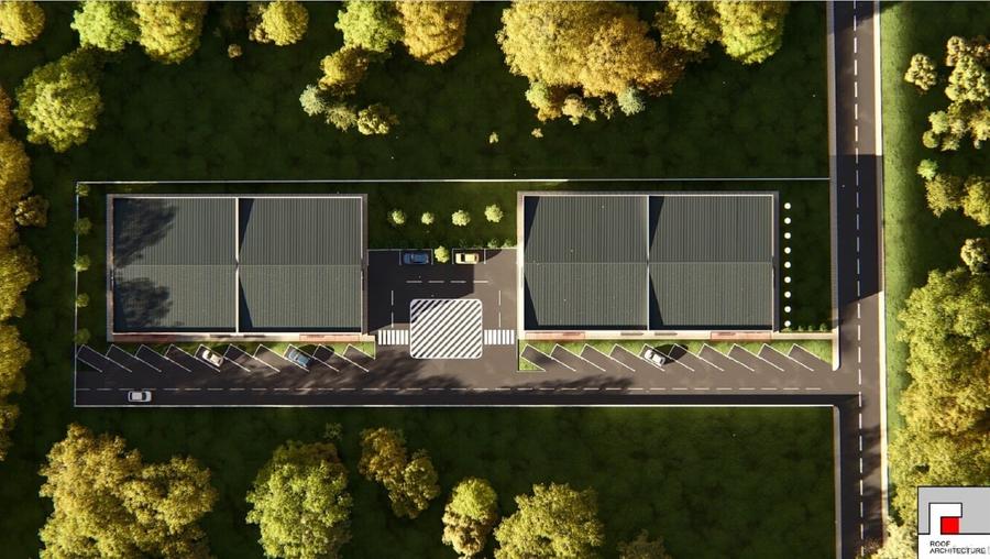 Spațiu industrial, de 483 mp, în Domnești