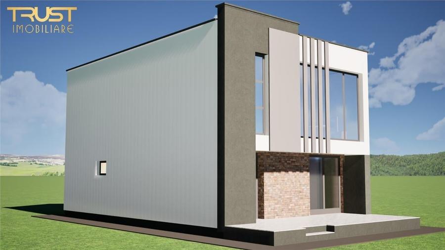 Casă cu 3 camere cu Teren 650 Mp în Sânpetru