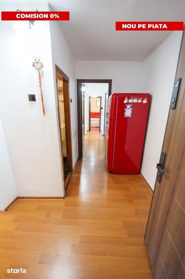 Apartament cu 3 camere decomandat în Central