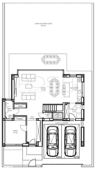 Vila 5 camere Pipera - 12
