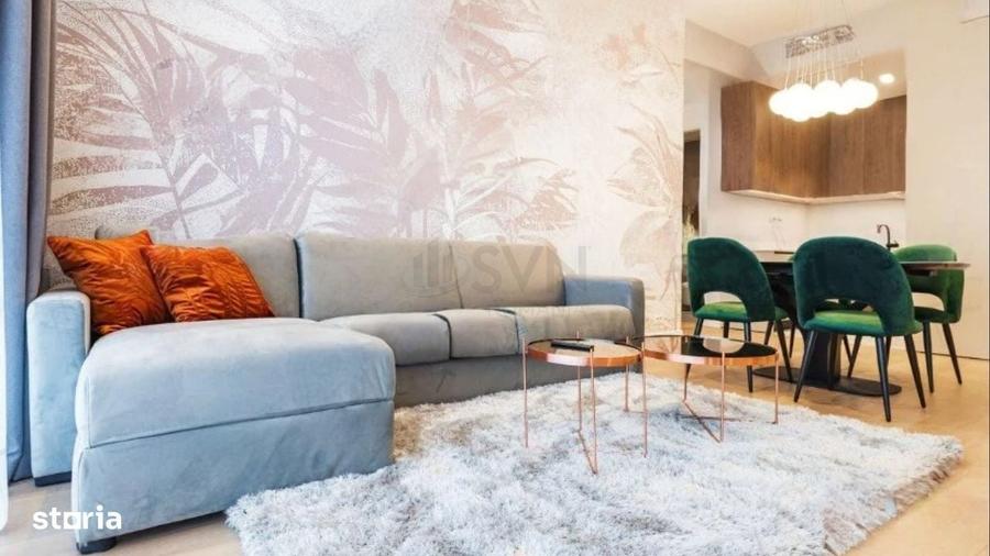 Apartament cu 4 camere, mobilat în Barbu Văcărescu