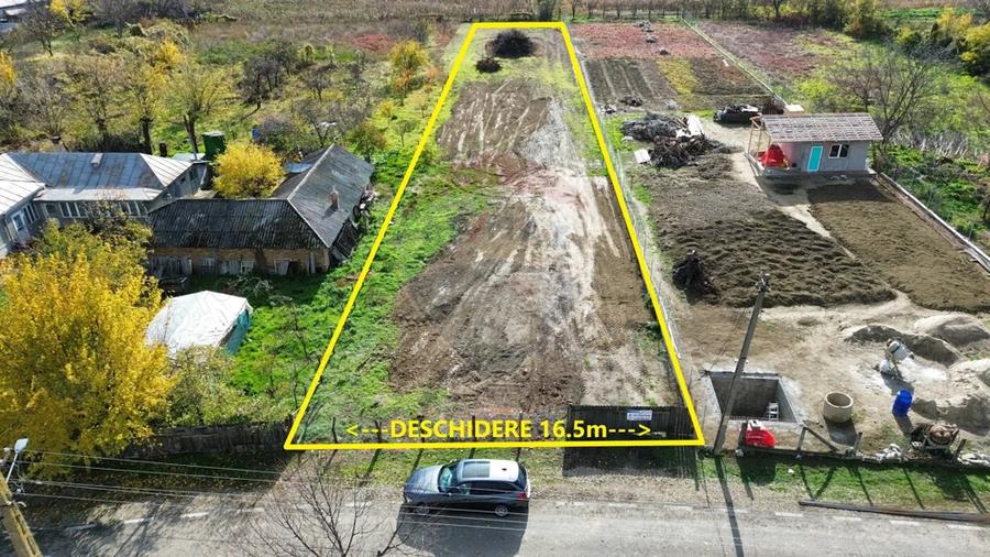 Teren de 1727 mp, în Biliești