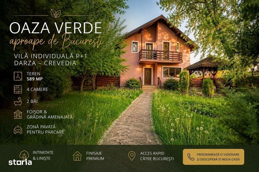 Casă cu 4 camere în Crevedia