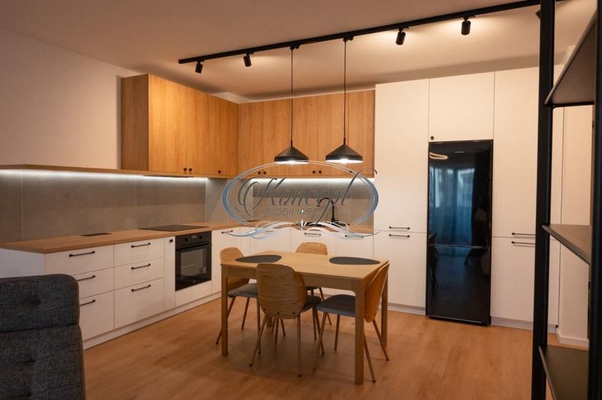 Apartament cu 2 camere semidecomandat, mobilat în Semicentral