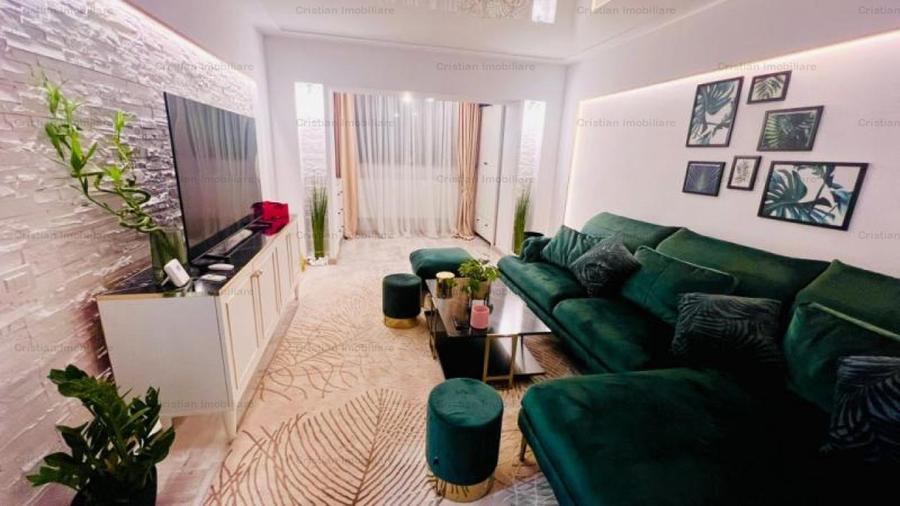 Apartament cu 3 camere decomandat, mobilat în Plantelor