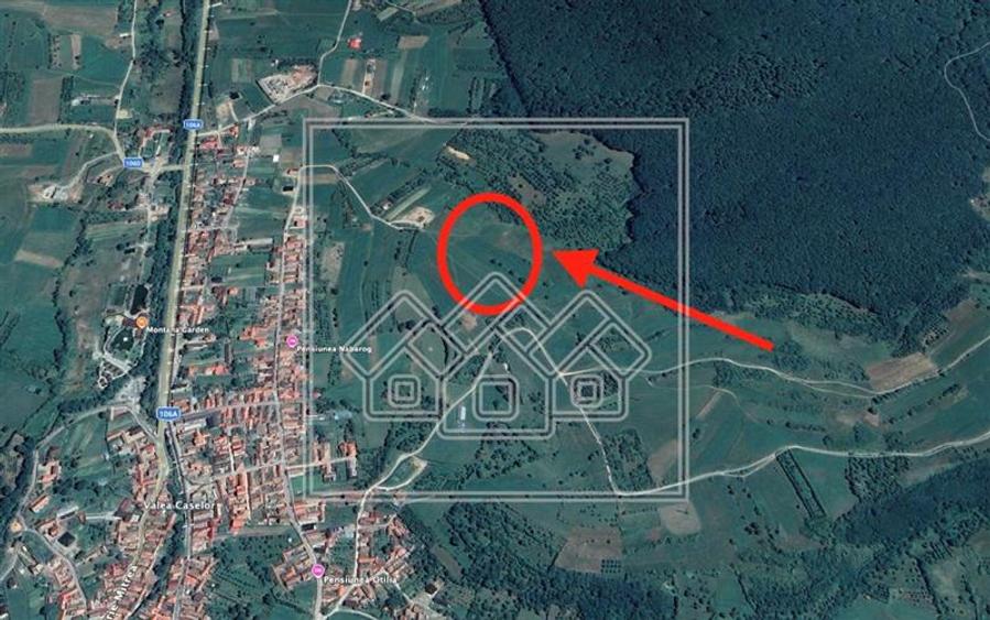 Teren Construcții extravilan de 1259 mp, în Rășinari