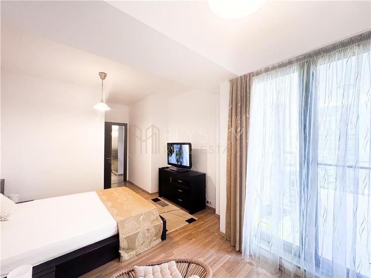 Apartament cu 4 camere semidecomandat, mobilat în Herăstrău