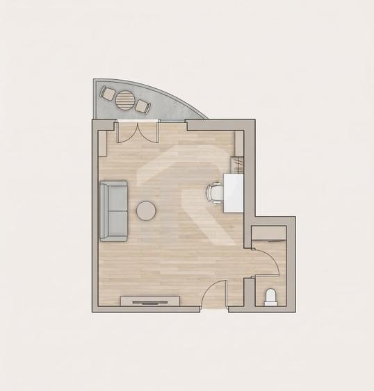 Spatiu birouri Mihalache -Turda in imobil mixt, 33 mp, centrala gaze proprie - 7