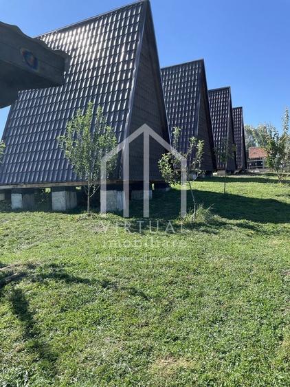 De vanzare 4 cabanute de tip A-frame in Sibiu, teren 829 mp sat Tocile - 5