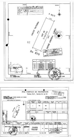 Teren de vanzare intersectie Str Miraslau cu Biruintei - 2