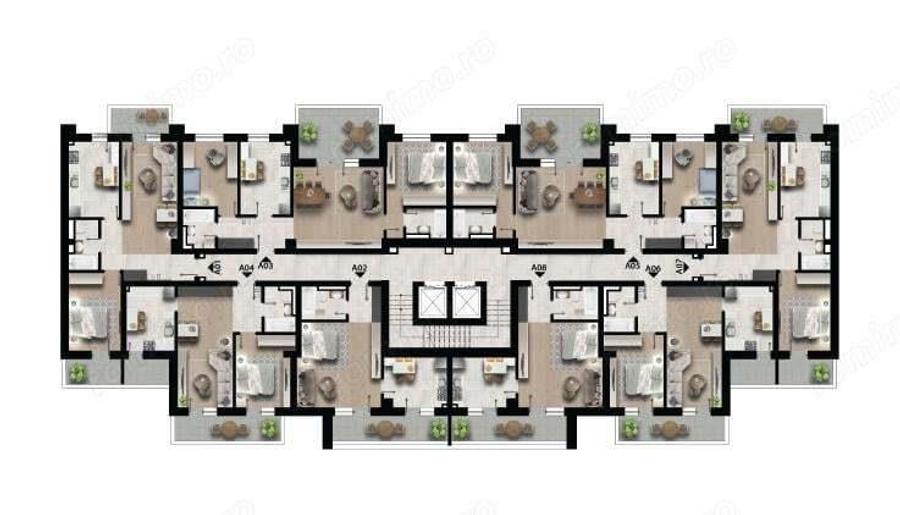 Apartament 3 camere, faza 4 Maniu 141, la 3 minute de Metrou Pacii - 7