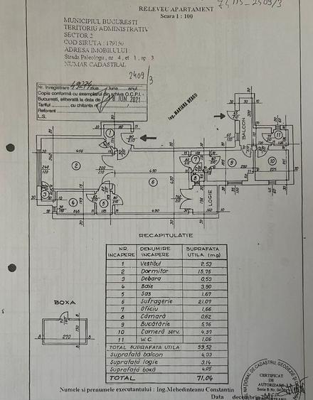 COMISION 0% - Apartament cu 2 camere + birou, Ultracentral - Universitate - 36