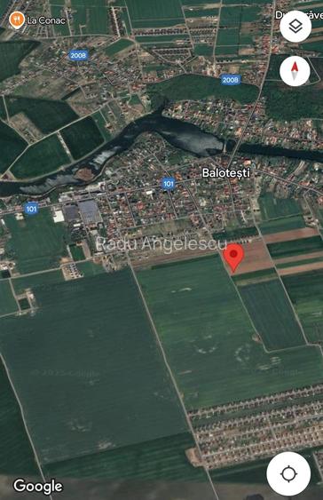Teren Construcții intravilan de 10000 mp, în Balotești Teren Construcții intravilan de 10000 mp, în Balotești