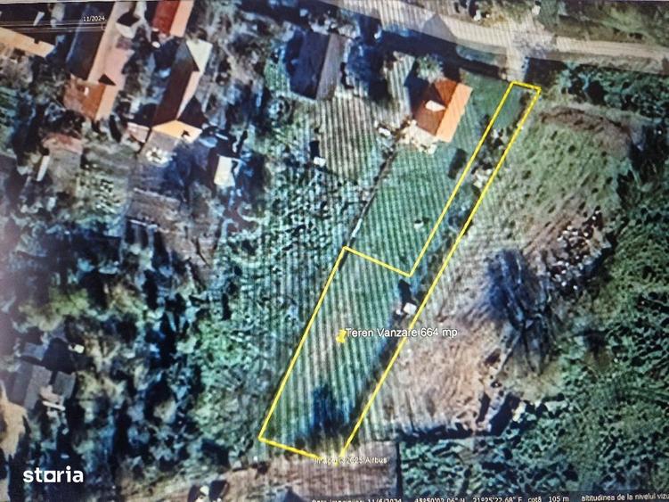 Teren de Vanzare 664 mp in Ianova Pret 42.900 Euro - 1