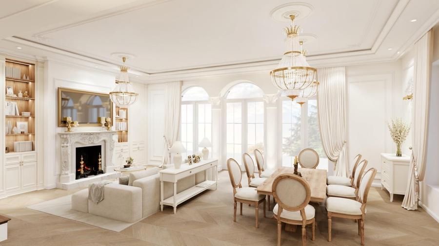 Proiect unicat - Casa individuala de lux - 300 mp utili - Mosnita - 9