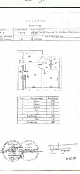Apartament 2 camere decomandat - 6