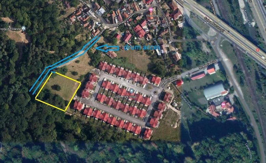 Teren Construcții intravilan de 2900 mp, în Noua