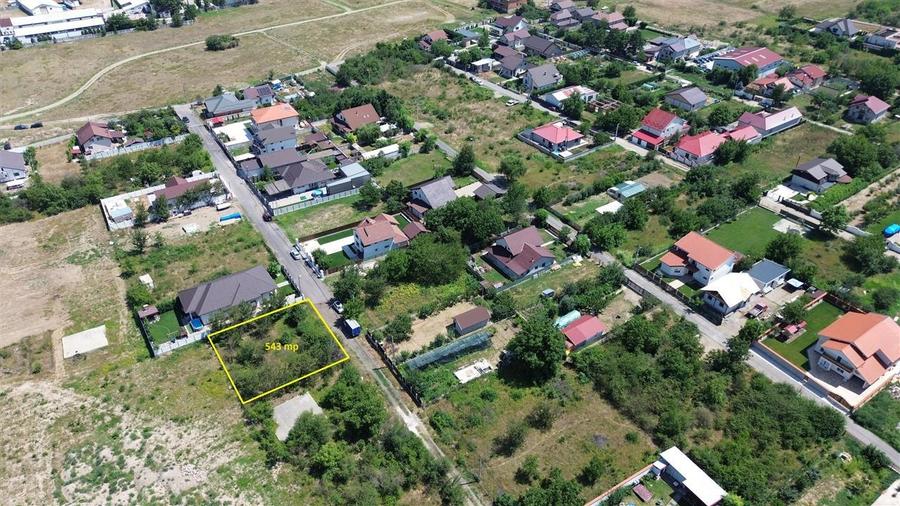 Teren in suprafata de 543mp, str Vlad Tepes - 9
