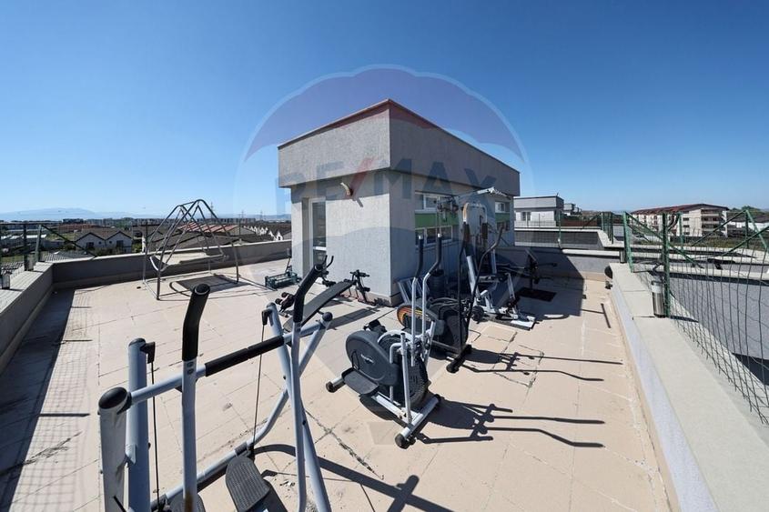 Penthouse 3 camere cu terasa, mobilat, loc parcare - 74