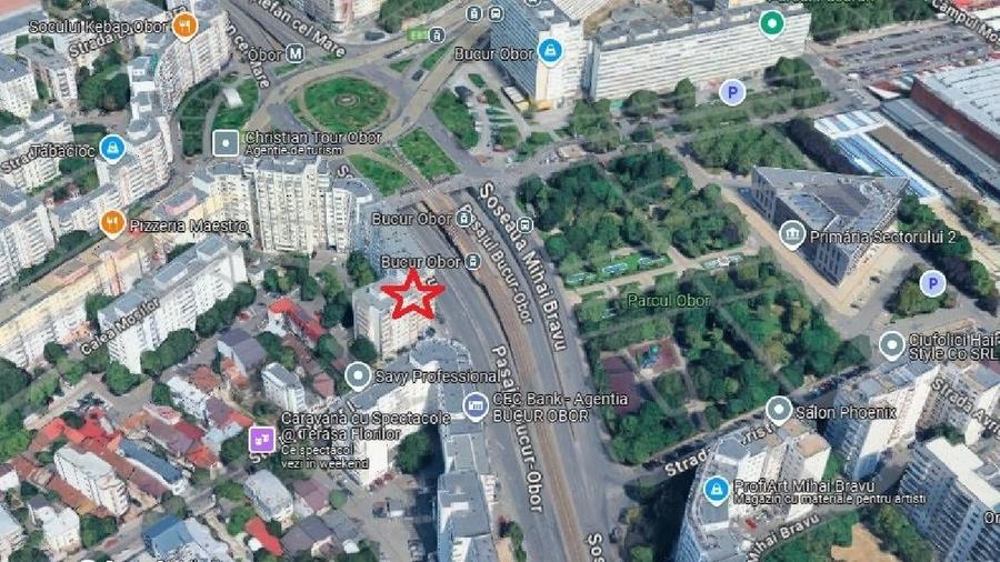 OBOR - Mihai Bravu, Apartament cu 3 camere semidecomandat - 73 mp - etaj 8 - 4
