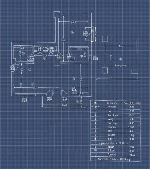 High Residence | Băneasa | Iancu Nicolae | 2 camere | 78 mp. | 2011 - 18